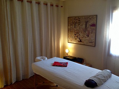 Salle de massage à Coralame